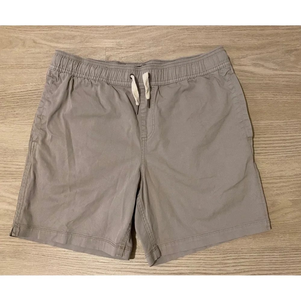 Rails Cruz Shorts Mens Washed Grey Coastal Preppy Casual Travel Resortwear